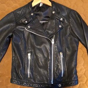 Top Shop leather moto biker jacket